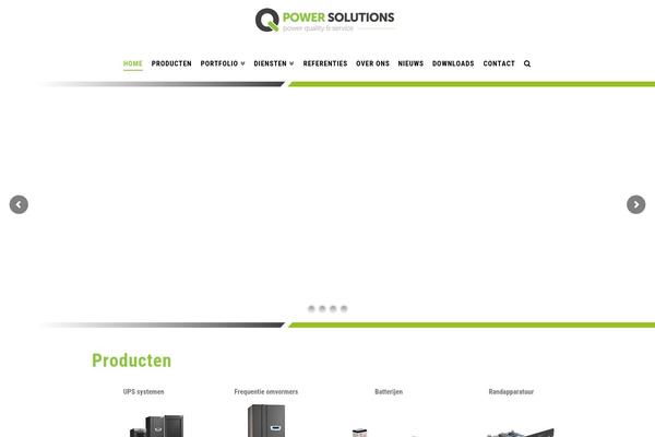 qpowersolutions.com site used Webprofit