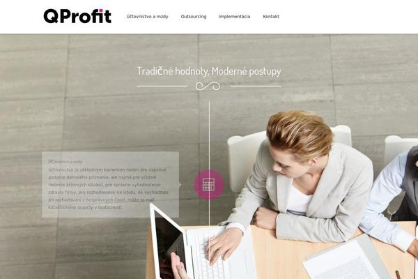 Zeyn theme site design template sample
