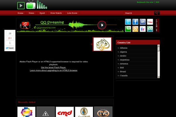 QQ theme websites examples