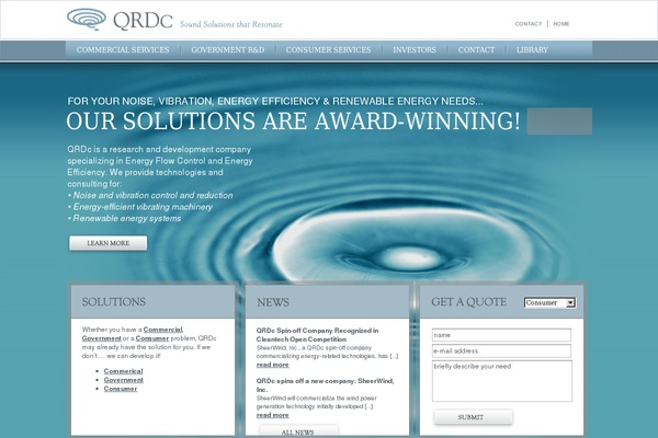 qrdc.com site used Mwbase