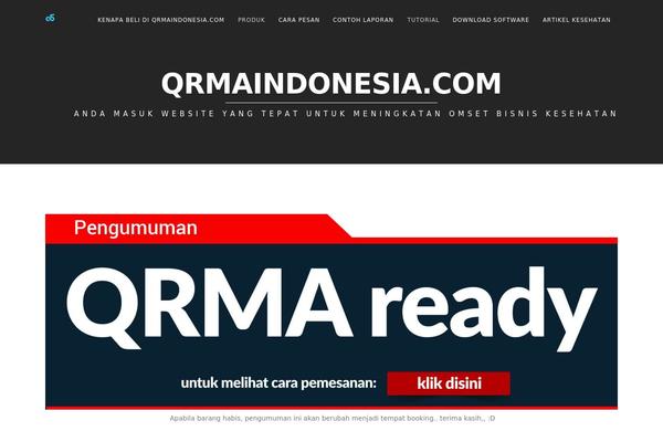 Story theme site design template sample