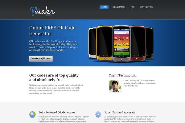 Figero theme site design template sample