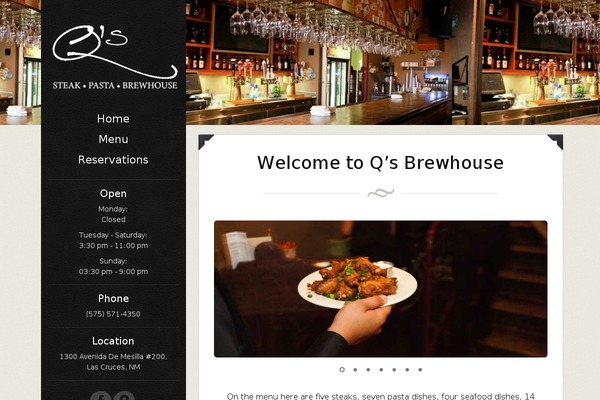 Eatery theme site design template sample