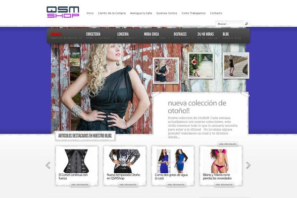 eStore theme site design template sample
