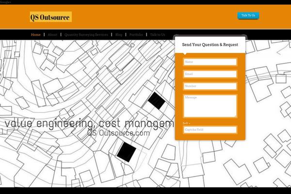 Blackriders theme site design template sample