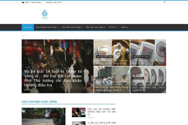 Site using Snax plugin
