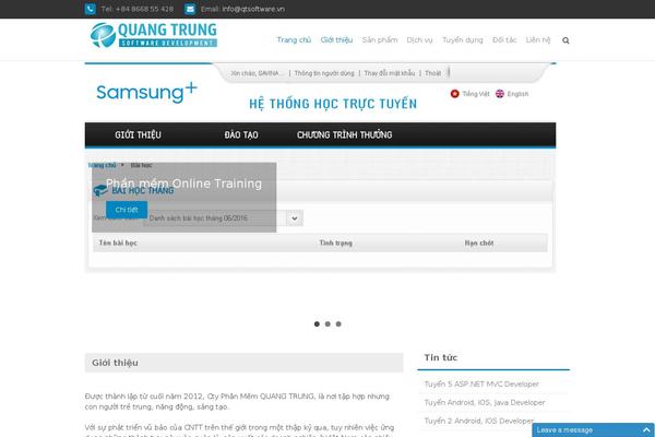 qtsoftware.vn site used Thbusiness-pro
