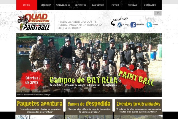 quadaventurabejar.com site used Theme1274