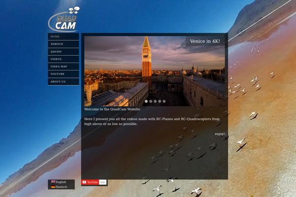 Ascetica theme site design template sample