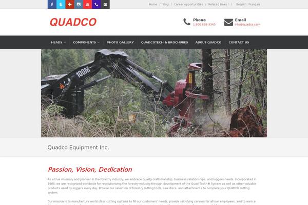 CoWorker theme site design template sample