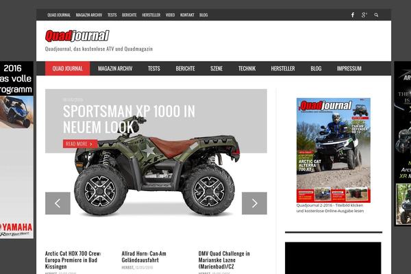 PRESSO theme site design template sample