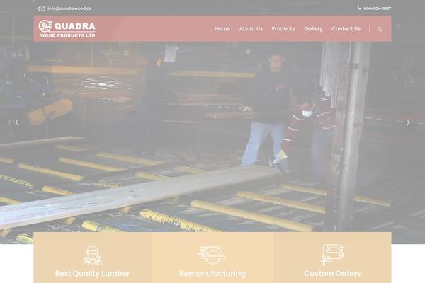 Craftio theme site design template sample