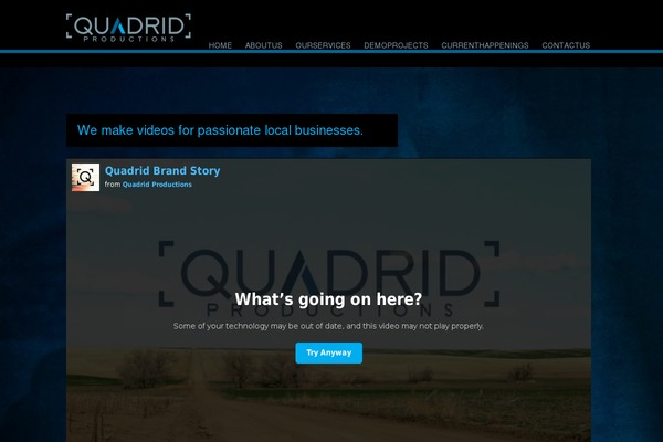 The Ken theme site design template sample