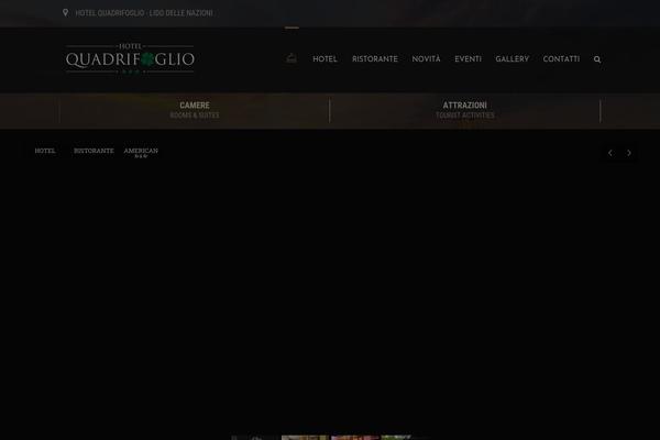 Leisure theme site design template sample