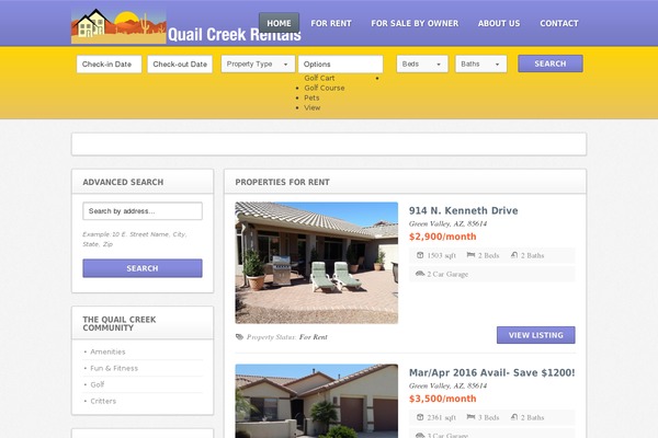 Freehold theme site design template sample