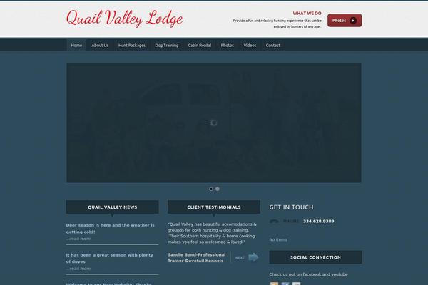 Empire theme site design template sample