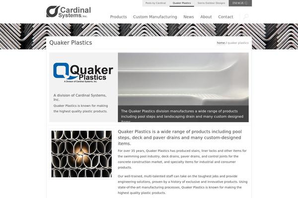 quakerplastic.com site used Cardinal2013