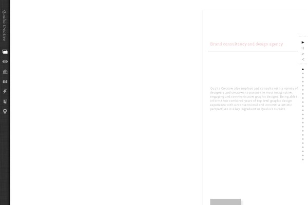 Qualia theme site design template sample