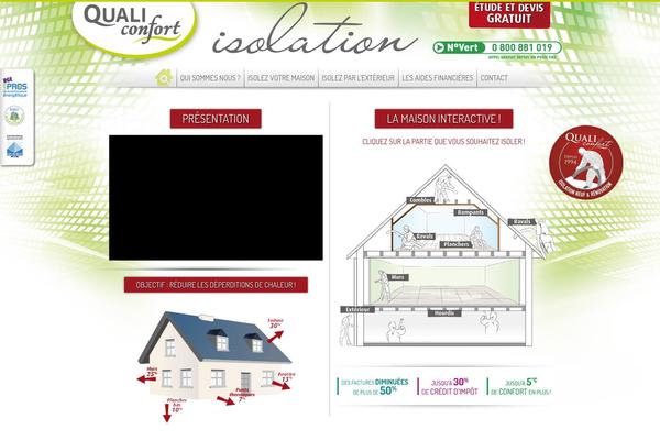 Site using FancyBox plugin