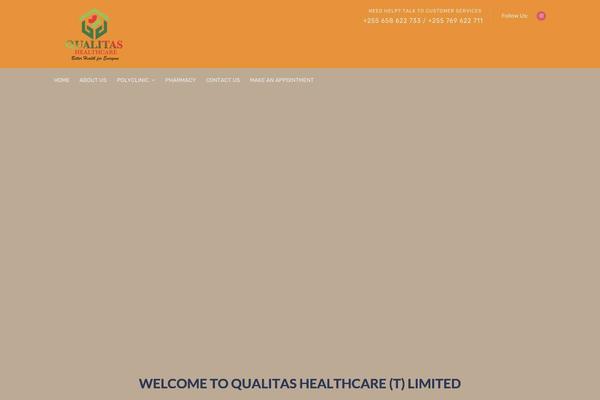 Site using Radiantthemes-addons plugin