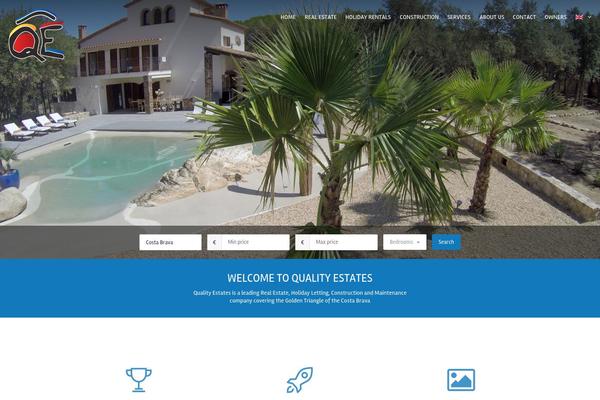 Realeswp theme site design template sample