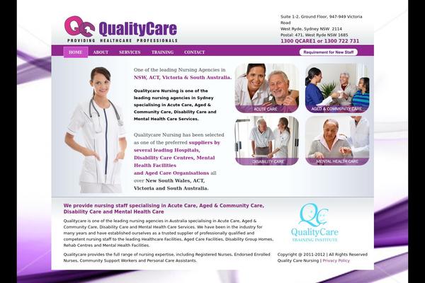 qualitycarenursing.com.au site used Corponisa