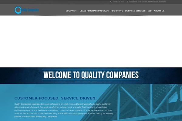 qualitycompaniesllc.com site used Automotive Car Dealership Business WordPress Theme