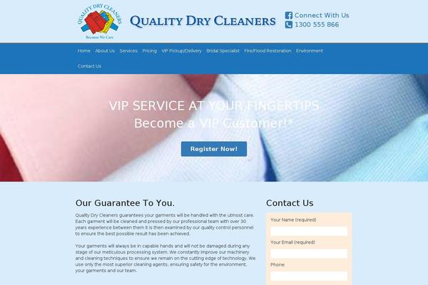 qualitydrycleaning.com.au site used Quickdry