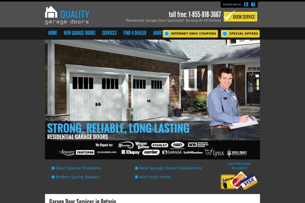 Modular theme site design template sample
