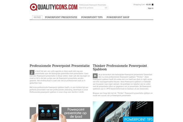 Blanco theme site design template sample