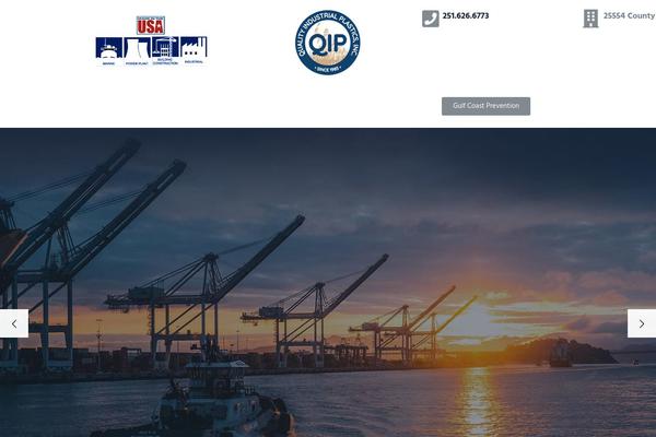 Indutri theme site design template sample
