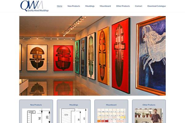 qualitywoodmouldings.com site used Noticing