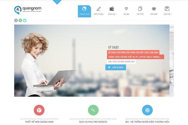 Maestro theme site design template sample