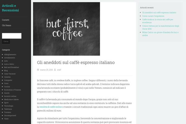Hudson theme site design template sample
