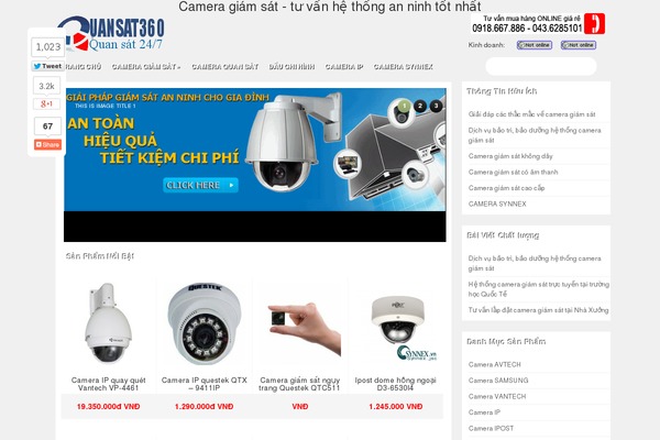 Site using Image slider with description plugin