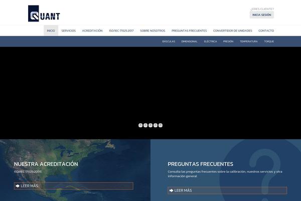 quant.com.mx site used Quant
