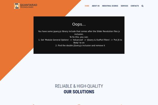 Site using Themestek-labtechco-extras plugin