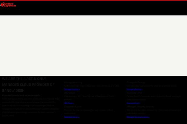 Total theme site design template sample