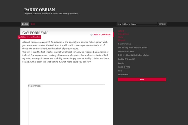 RGB theme site design template sample