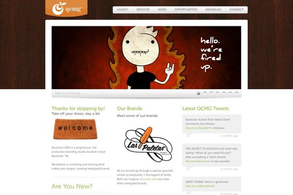 Breeze theme site design template sample