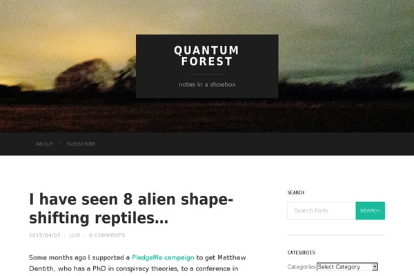 Hemingway theme site design template sample