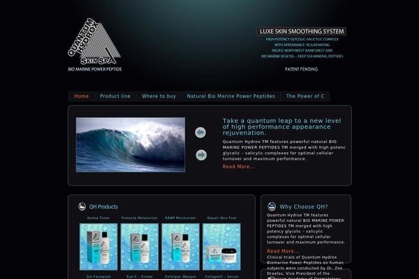 quantumhydrox.com site used Folio