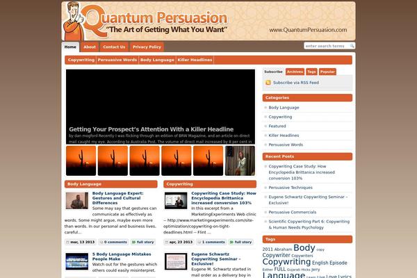 Wp-chatter-prem theme site design template sample