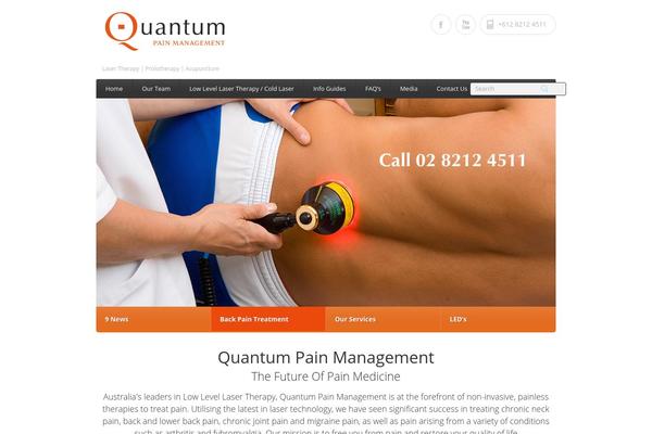 quantumpm.com.au site used Healthpress Theme