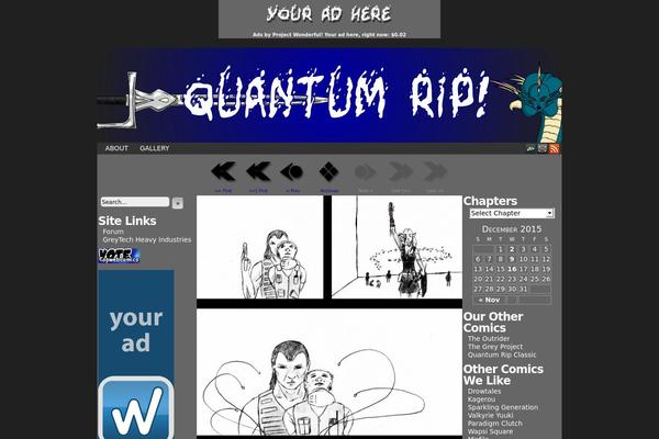 ComicPress theme site design template sample