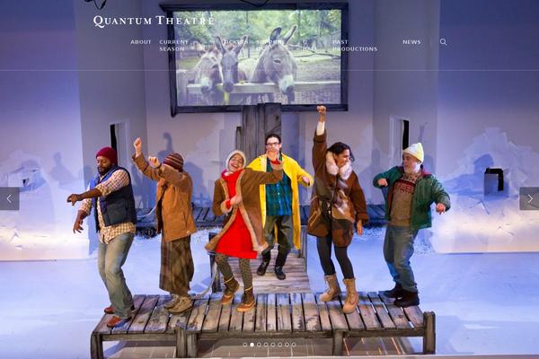 quantumtheatre.com site used Salient Child