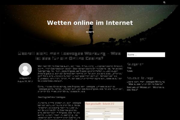 quapro.eu site used Unite_child
