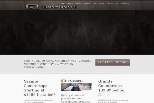 inFocus theme site design template sample