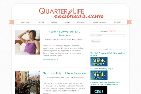 Site using Category Posts Widget plugin