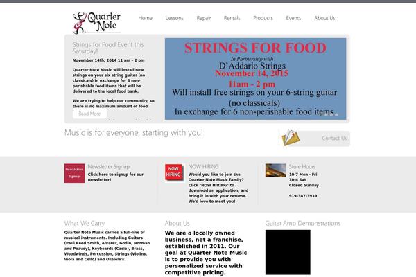 Vulcan theme site design template sample